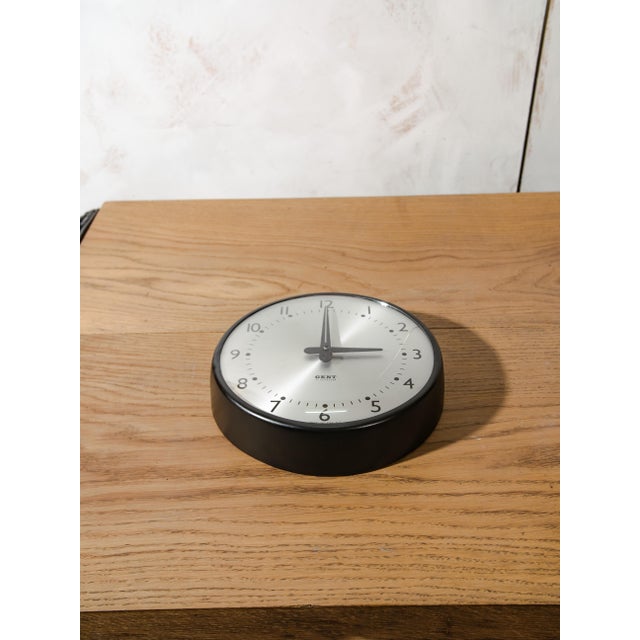 An original 1960s wall clock marked Gent of Leicester on the dial, once a slave clock in a British factory or workplace,...