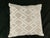 Geometric Embroidered Decorative Pillow Euro Sham Cover For Sale In New York - Image 6 of 6