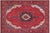 Purple Persian Vintage Tabriz Red/Purple Wool Rug - 8'6'' X 12'10'' For Sale - Image 8 of 10