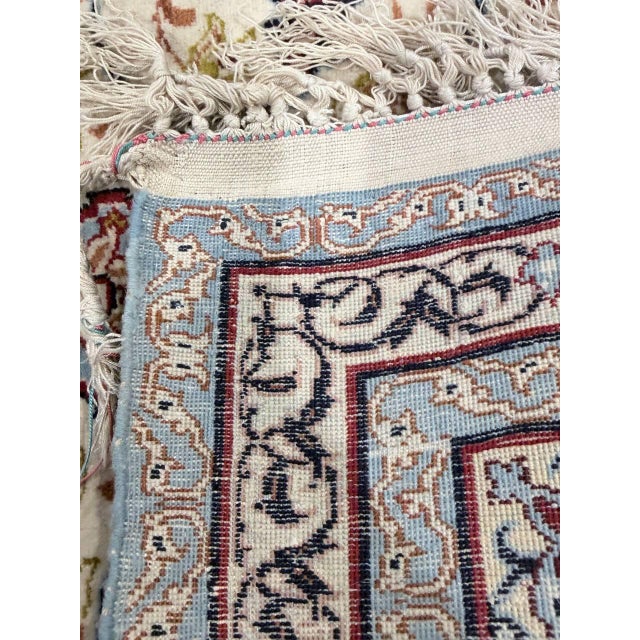 Beige Pasargad DC Super Fine Hand Knotted Silk & Wool Rug For Sale - Image 8 of 16