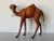 1980s Vintage Leather Camel Sculptures – A Pair/ Sold For Sale - Image 5 of 11