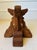 Wood Vintage 1970’s Carved Wood Plinth For Sale - Image 7 of 13