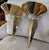 Vintage Postmodern Gilt Metal and Glass Wall Lights from Hustadt Leuchten, Germany, 1980s, Set of 2 For Sale - Image 6 of 9