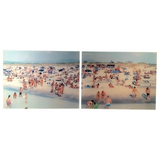 Massimo Vitali Diptych Limited Edition For Sale