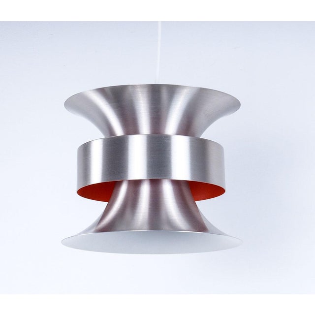 Metal Diabolo Pendant Lamp by Carl Thore for Granhaga, 1960s For Sale - Image 7 of 7