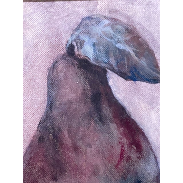 Late 20th Century Reproduction Print of a Still-Life Painting of a Pear, Framed For Sale - Image 4 of 10