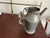 Antique Pewter French Metal Milk Container/ Pail For Sale In Chicago - Image 6 of 6