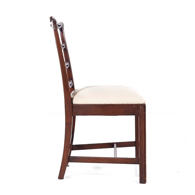 Wood Stickley Mid Century Dining Chairs - Set of 4 For Sale - Image 7 of 17