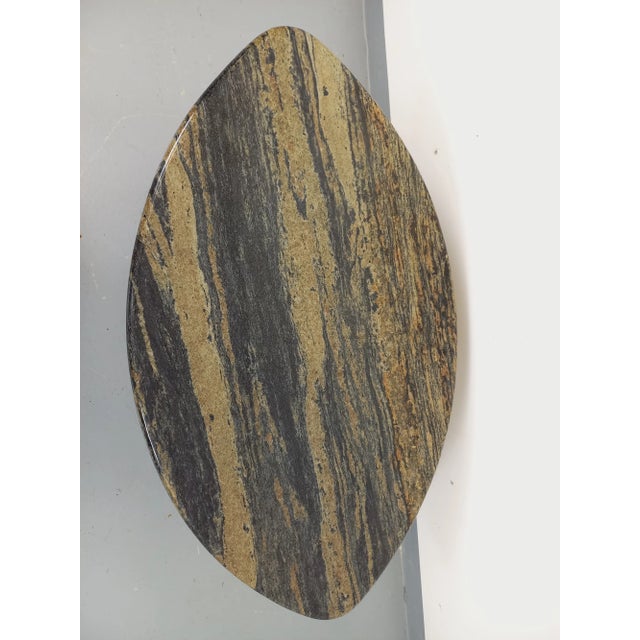 Vintage Oval Marble Coffee Table, 1970s For Sale - Image 15 of 16