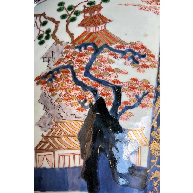 18th Century Japanese Covered Potiche in Arita Porcelain with Imari Decoration, , 1690 For Sale - Image 3 of 13