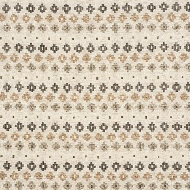 Sample - Schumacher Ayumi Performance Fabric in Natural For Sale