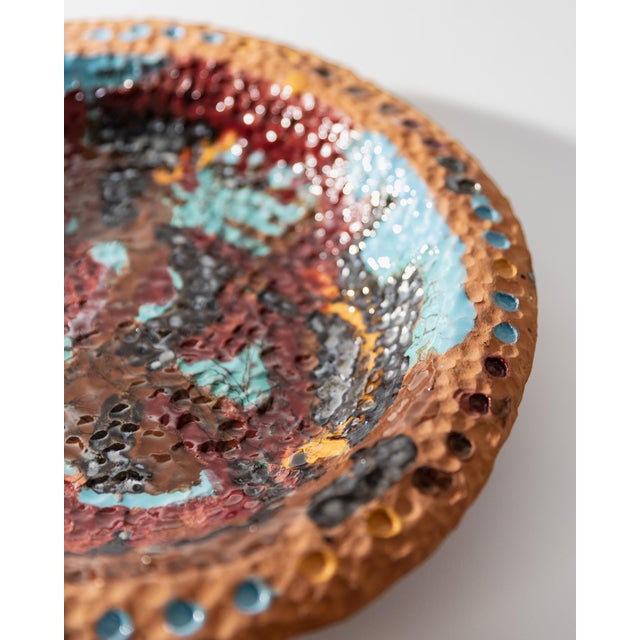Vintage Studio Pottery Bowl, 1970s For Sale - Image 3 of 11