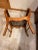 Wood Antique Victorian Bustle Chair Maple For Sale - Image 7 of 12