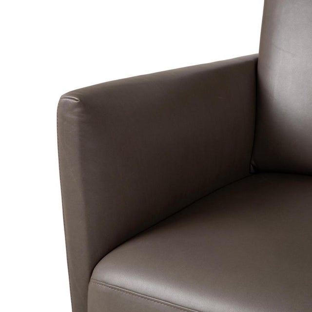 Two-Seater Cara Sofa in Leather from Rolf Benz For Sale - Image 5 of 16