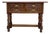 Early 20th Century Spanish Carved Console Table with Four Drawers, 1930s For Sale