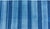 Blue Doris Leslie Blau Heritage Vintage Dhurrie In Light Blue And Blue Handmade Rug For Sale - Image 8 of 8
