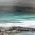 Ronald, Beach at Dusk, 1980s, Oil Painting on Canvas, Framed For Sale - Image 18 of 18