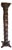Antique French Oak Pedestal, 1860 For Sale