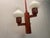 Vintage Danish Vitrika Chandelier in Wood and Glass, 1970s For Sale - Image 4 of 18