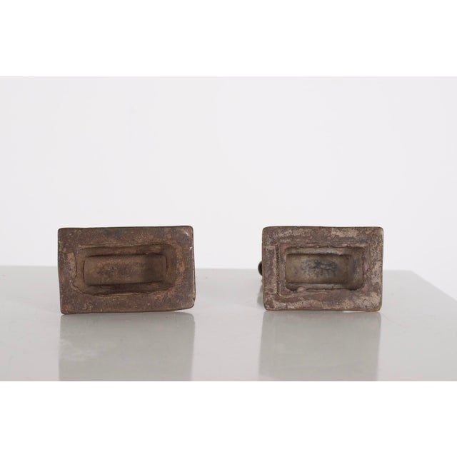 19th Century 19th Century Brass Sculptures, India, Set of 2 For Sale - Image 5 of 6
