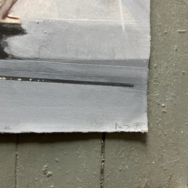 Paper 1970s Three Original Abstract Expressionist Pastel Drawings People in Motion- Set of Three For Sale - Image 7 of 8