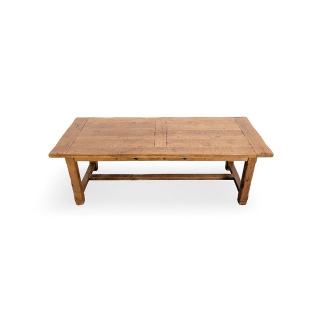 We are offering a beautiful vintage wooden table from France, dating back to the 1950s, for sale. The table, approximately...