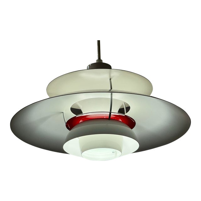 Poul Henningsen for Louis Poulsen Ph 5 Light Pendant For Sale
