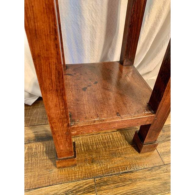 Brown 19th Century French Walnut Side Table For Sale - Image 8 of 12