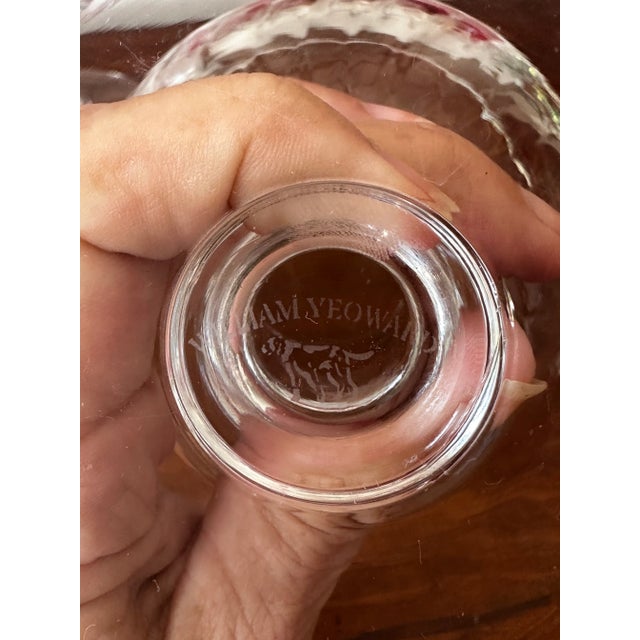 William Yeoward 'Jocasta' Water Goblets, Balloon Glasses, Set of 4 For Sale In Savannah - Image 6 of 11