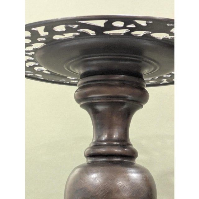 Large Maitland Smith Bronze Elephant Center Piece For Sale - Image 11 of 15