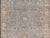 Textile Afghanistan Tabriz Rug With Pale Blue Field and Soft Floral Design For Sale - Image 7 of 18