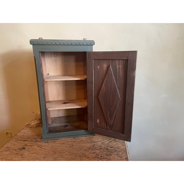 Antique French Wall Cabinet, 1890s For Sale - Image 15 of 16