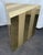 Paul Evans Paul Evans Style Mid-Century Modern Gold Cityscape Triangular End Side Table For Sale - Image 4 of 11