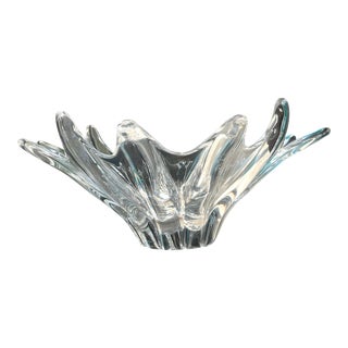 Daum France Crystal Large Orion Starfish Bowl For Sale