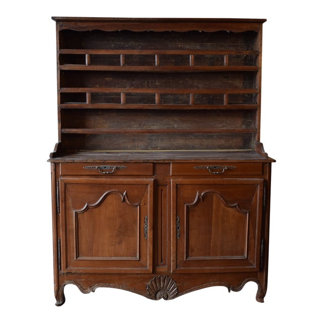 19th Century French Provincial Cherrywood Kitchen Cupboard Chairish