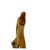 Hand-carved from a single piece of natural root wood, this expressive sculpture portrays a joyful figure emerging...