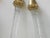 Mid-Century Modern Scandinavian Modern Glass & Brass Icicle Pendant Lamps from Atelje Engberg, Set of 2 For Sale - Image 3 of 7