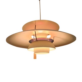 Vintage PH5 Pendant Lamp attributed to Poul Henningsen for Louis Poulsen, 1950s For Sale