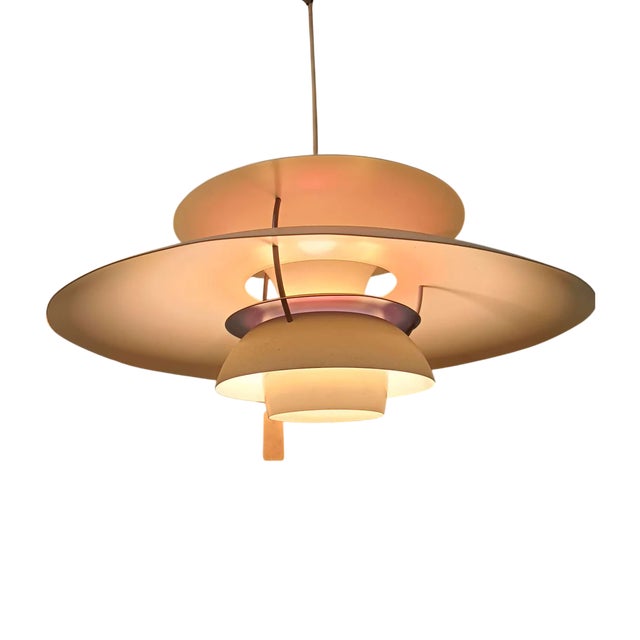 Vintage PH5 Pendant Lamp attributed to Poul Henningsen for Louis Poulsen, 1950s For Sale
