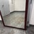 Burl Wood Rectangular Beveled Mirror For Sale - Image 11 of 13