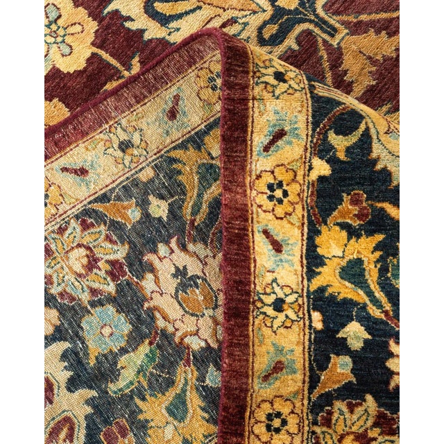 Mogul, One-of-a-Kind Hand-Knotted Area Rug - Red, 8' 2" x 10' 3" For Sale In New York - Image 6 of 8