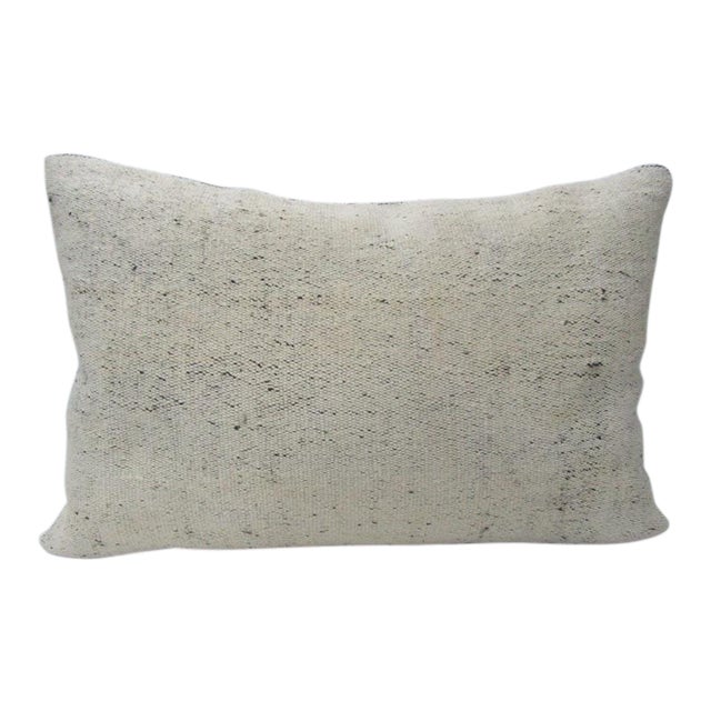 Cream Decorative Kilim Pillow For Sale