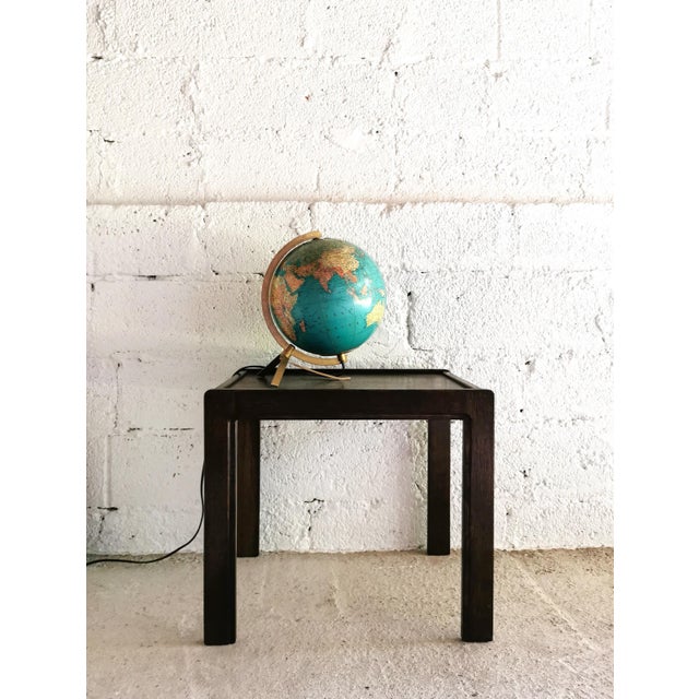 A very nice vintage illuminated globe from the 1960s in the "international style" – manufactured by jro. the globe depicts...