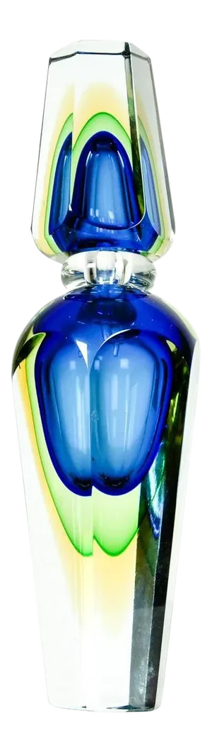 Large Mid Century Modern Murano Glass Perfume Bottle