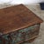 Antique Indian Painted Teakwood Blanket Chest/Coffee Table For Sale In Santa Fe - Image 6 of 8