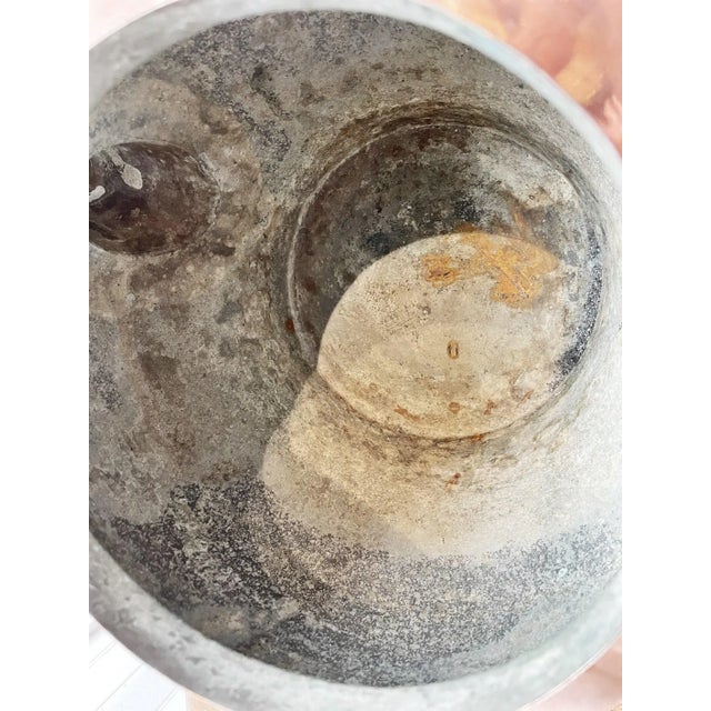 Antique French 7 Liter Copper Hotel Tea Kettle For Sale - Image 10 of 11