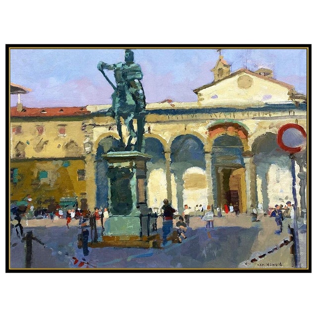 Message us to inquire about custom framing options! (Included for free with every purchase) The artwork here, "Basilica...