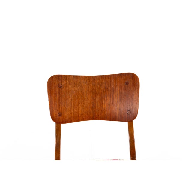 Brown Vintage Teak Dining Chairs by Ib Kofod-Larsen, 1960s, Set of 6 For Sale - Image 8 of 13