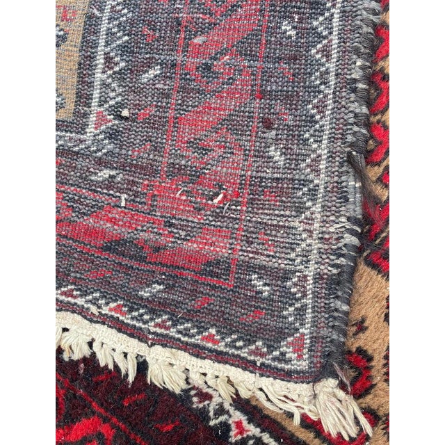 Vintage Baluch Rug, 1950s For Sale - Image 16 of 18