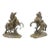 19th Century French Bronze Marly Horse Sculptures After Coustou - A Pair For Sale